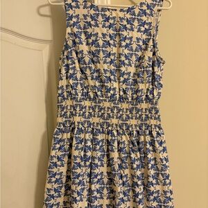 Universal Thread Blue Floral Mini Dress